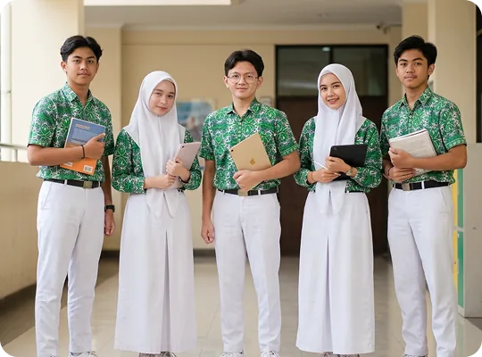 Siswa Sekolah Menengah Atas Alazka