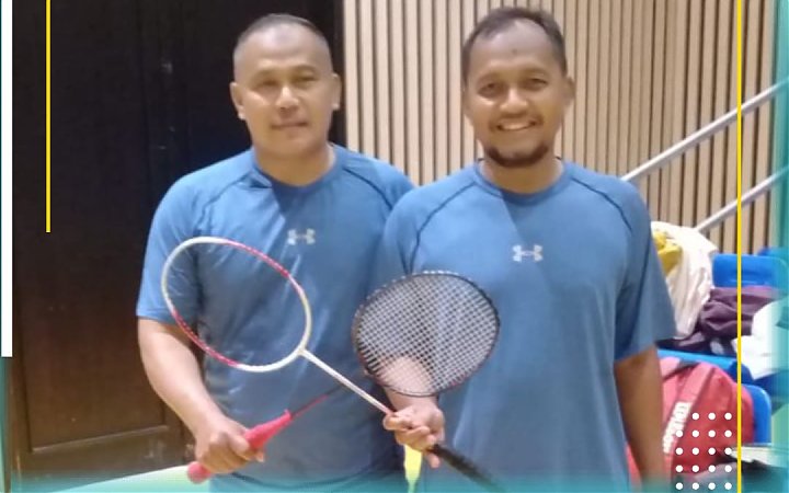 Juara 1 Badminton Ganda Putra